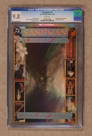 Sandman (2nd Series) 1 1989 Cgc 9.  8 0958293006