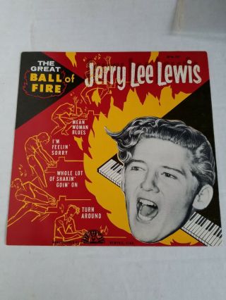 Jerry Lee Lewis - Sun Epa 107,  Ep Sleeve Nos