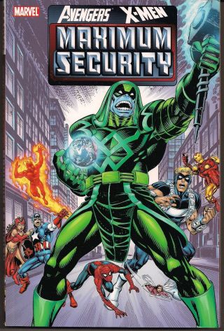 Avengers X - Men Maximum Security Marvel 