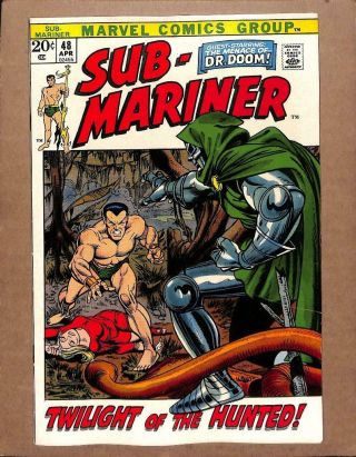 Sub - Mariner 48 - Near 9.  4 Nm - Prince Namor Avengers Marvel Comics