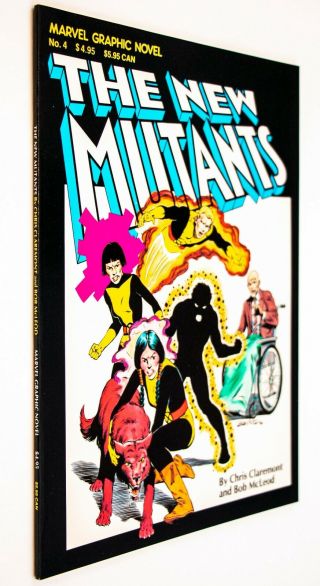 The Mutants (1982 Marvel,  3rd Print) Graphic Novel,  1st App.  Unread Nm