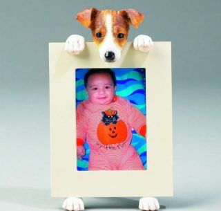 Jack Russell Terrier Dog Photo Picture Frame Gift Resin 2 - 1/2 " X3 - 1/2 "