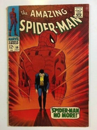 Spiderman 50.  Comic,  Complete Looks 5.  5