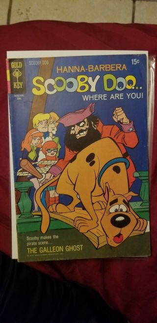 1970 Scooby Doo Where Are You Issue 2 Gold Key Shape