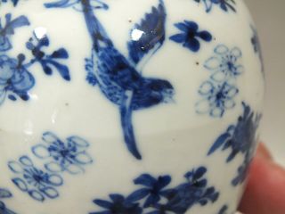 A CHINESE PORCELAIN VASE WITH BIRDS AND FOLIAGE DECOR 19TH CENTURY 4