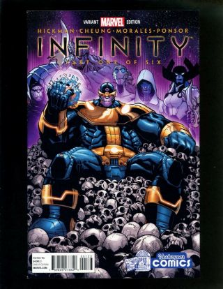Infinity 1 Vf - Ramos Yesteryear Variant,  Thanos,  Captain America,  Wolverine