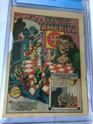 Captain America Comics 1 1941 cgc page 9 6