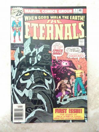 Eternals 1 - 1st Appearance Of The Eternals 1976 Marvel Movie Fn 1.  99
