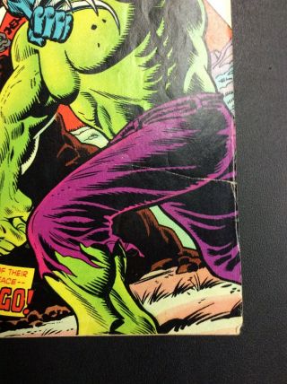 Incredible Hulk 181 1st Appearance Wolverine Bronze Age Marvel Comic KEY NO MVS 6