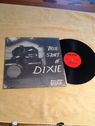 Abner Jay.  True Story Of Dixie Brandie Records 1002 Folk Blues Lp.  Ex In Shrinl