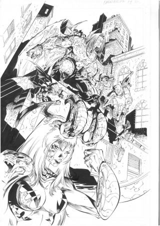 Billy Tan / D - Tron The Darkness 1/2 P 10 Splash Page