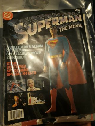 Superman The Movie Dc Treasury Edition C - 62 1979 Vg 4.  0 And Superman 2