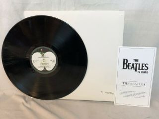 The Beatles Self Titled White Album 2014 Mono 180 Gram Uk Vinyl 2x Lp Record Nm