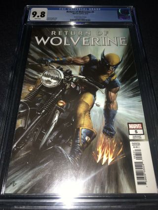 Return Of Wolverine 5 1:25 Granov Variant Cgc 9.  8 2022872021