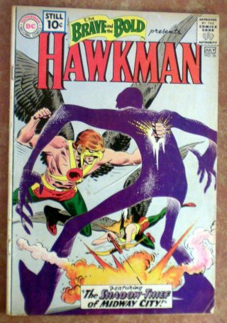 Brave And The Bold 36 (july,  1961) ; Hawkman;