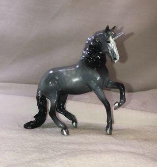 Breyer Custom Stablemate Alborozo Unicorn 5