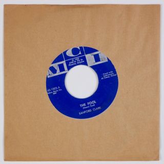 Sanford Clark: The Fool Us Orig Rockabilly Mci ‘55 45 Nm - Hear