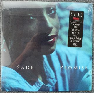Vintage Sade Promise 1985 Lp Hype Sticker Factory