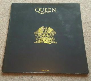 Queen Greatest Hits Ii 2 - Rare 1991 Uk Double Vinyl Lp Album Pmtv 2 Ex,