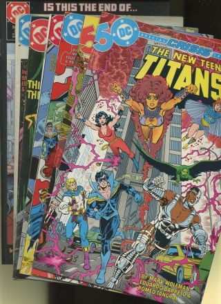 Teen Titans 1,  2,  3,  4,  5,  6,  7,  8,  9,  10,  11,  12,  13,  14,  15,  16 & More 51 Books Dc