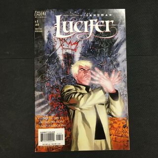 Lucifer 1 (2000) Premiere Solo Series Spin Off Of Vertigo Sandman Nm,  9.  6