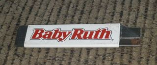 Baby Ruth Candy Bar Promo Advertising Box Cutter Knife Vintage Tool Antique Old