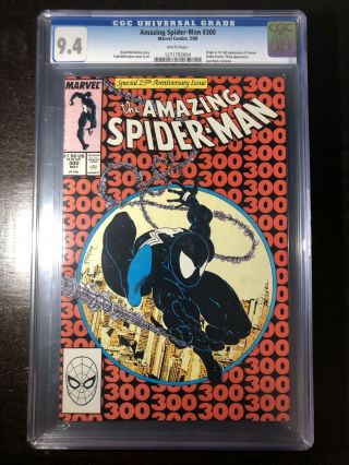 The Spider - Man 300 (may 1988,  Marvel) First Venom Appearance