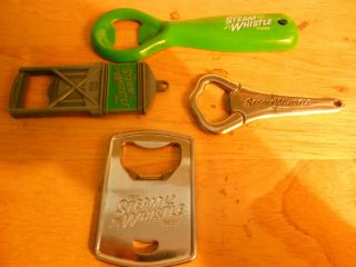 4 Steam Whistle Beer Openers (canadian)