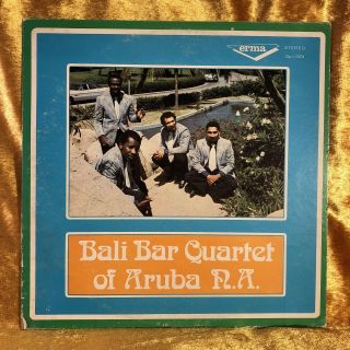 Bali Bar Quartet Of Aruba N.  A.  Rare Private Caribean Jazz Latin Lp Listen