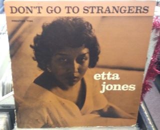 Etta Jones Dont Go To Strangers Rare Female Vocal Jazz Prestige Nj Dg Lp Vinyl