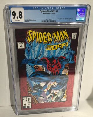 Cgc 9.  8 Spider - Man 2099 1 (1993) Origin Miguel O 