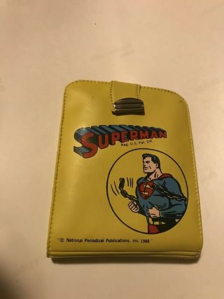Vintage 1966 National Periodical Superman Wallet Rare