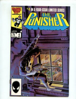 Punisher 4 (1985) Limited Series Nm 9.  4