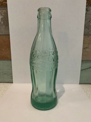 Vintage Coca Cola 6oz Green Bottle Stockton Cal