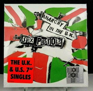 Sex Pistols Anarchy In The Uk,  The Us & Uk 7 " Singles (5) Box Set (2017)