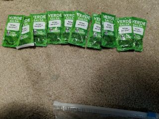 10 Taco Bell Verde Salsa Rare Collectible Un - Opened Will You Marry Me? X10