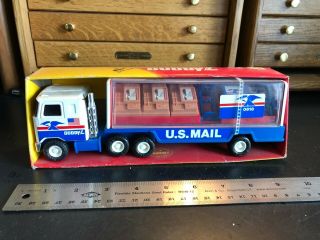 Vintage 1981 Buddy L U.  S.  Mail Trailer Mack Truck 618h