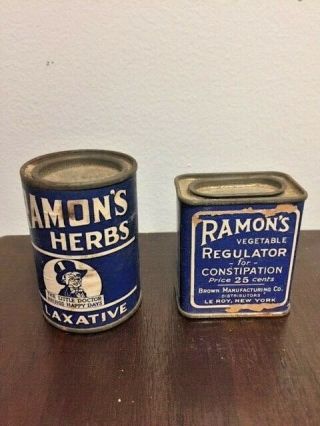 2 Rare Vintage Ramon 