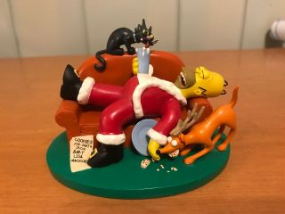Simpsons At Home With Homer " Cookies For Santa " Sculpture Hamilton Chip