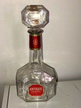 Antique Bourbon Vintage Bottle Decanter Louisville Ky