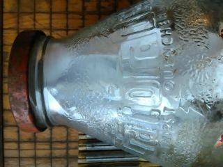 Vintage Gatorade Bottle Clear Glass 32 Oz