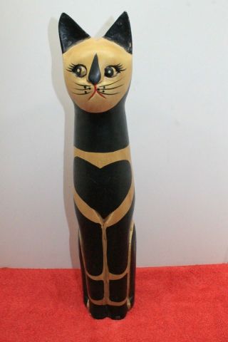 Black / Gold Decorative Cat Kitty Neck Whimsical Kitty Cat Cartoon Cat