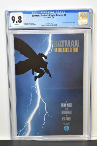Batman The Dark Knight Returns 1 (1986) Cgc Graded 9.  8 Frank Miller Story,  Art