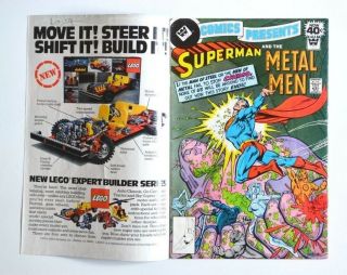 Dc Comics Presents 4 Double Cover Error And Whitman Variant,  Superman,  Metal Men