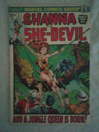 Shanna The She - Devil 1 Marvel Comics,  Avengers,  Ka - Zar,  Savage Land,  Kraven