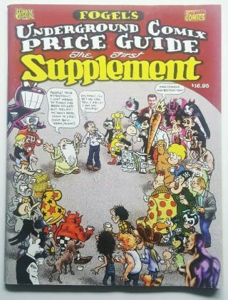 Fogel Underground Bonus Supplement Guide.  Comix Comic Price Manuals