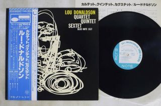 Lou Donaldson Quartet Quintet Sextet Blue Note Gxk 8029 Japan Obi Vinyl Lp