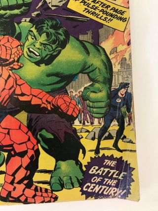The Fantastic Four 25 Marvel Comics 1964 Jack Kirby VG Avengers Hulk Classic 5