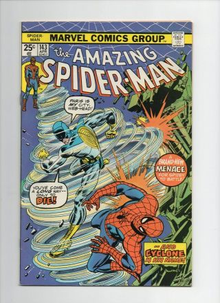 Spider - Man (1963 1st Series) 143.  The Cyclone