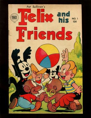 Felix The Cat & His Friends 1 Fnvf Messmer Inky Two Gun Timmy Jolly Jungle Flub